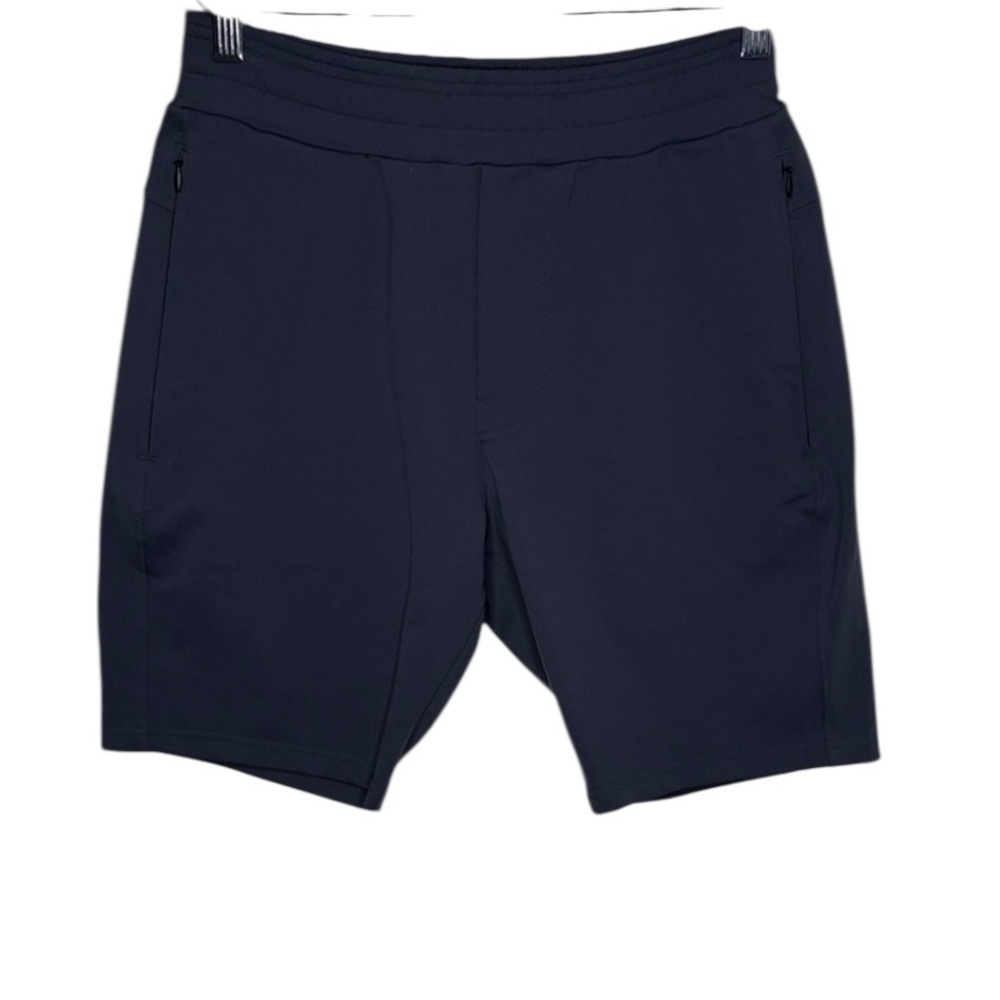 Public Rec Dark Grey Elastic Waist Shorts Men Size 28R